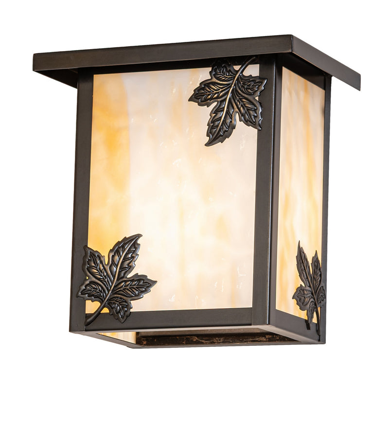 Meyda Tiffany 42818 One Light Wall Sconce, Craftsman Brown