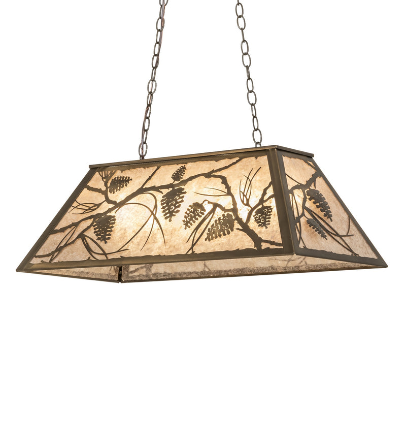 Meyda Tiffany 72549 Six Light Pendant, Antique Copper