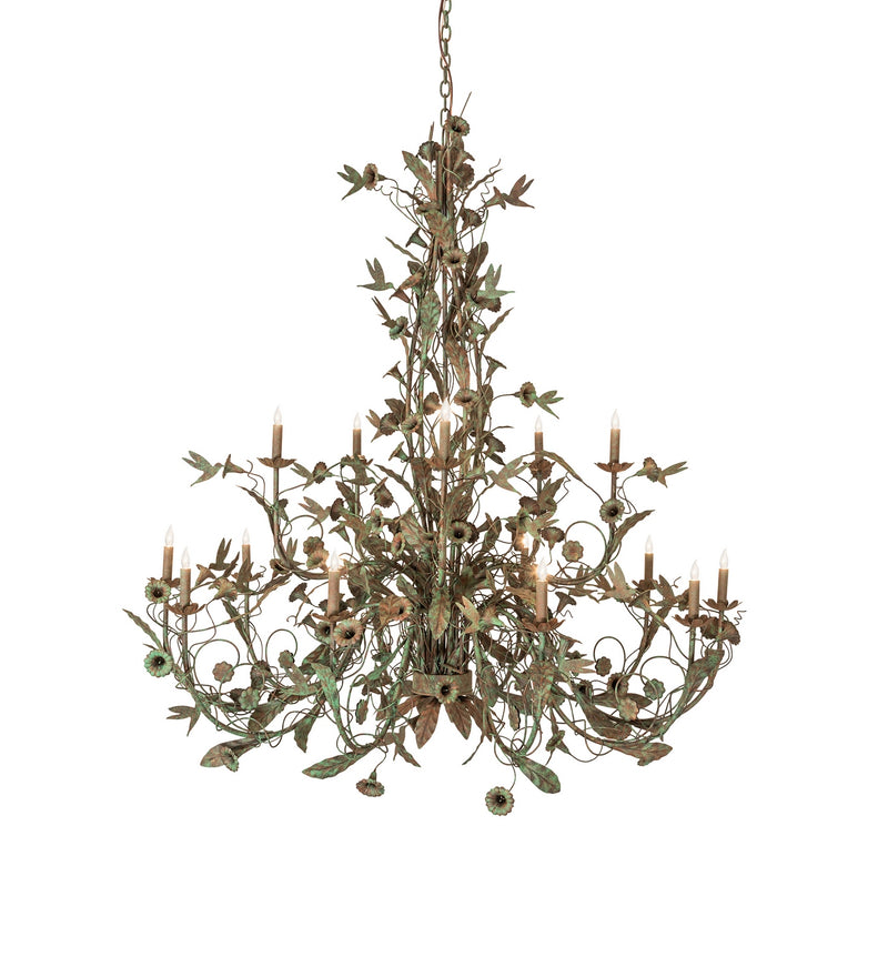 Meyda Tiffany 253439 15 Light Chandelier, Capri
