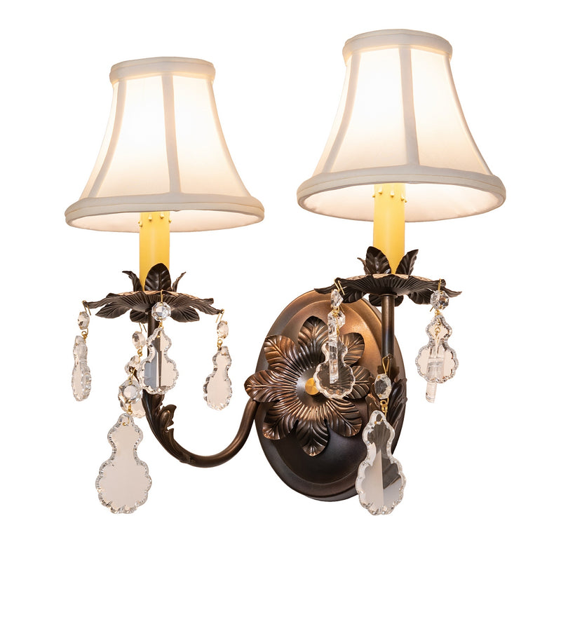 Meyda Tiffany 284124 Two Light Wall Sconce