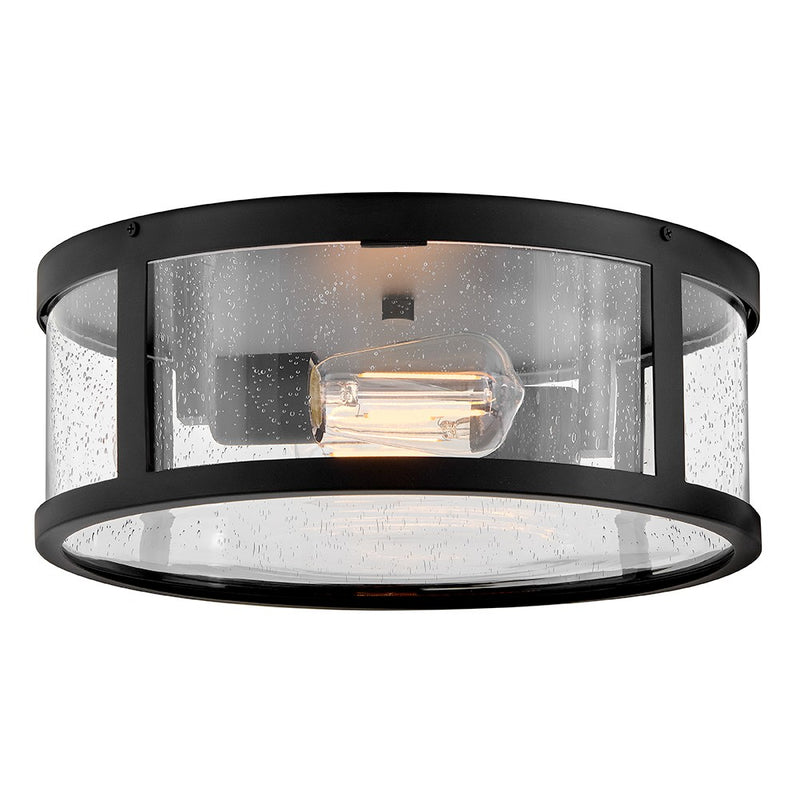 Lark 82053BK LED Flush Mount, Black