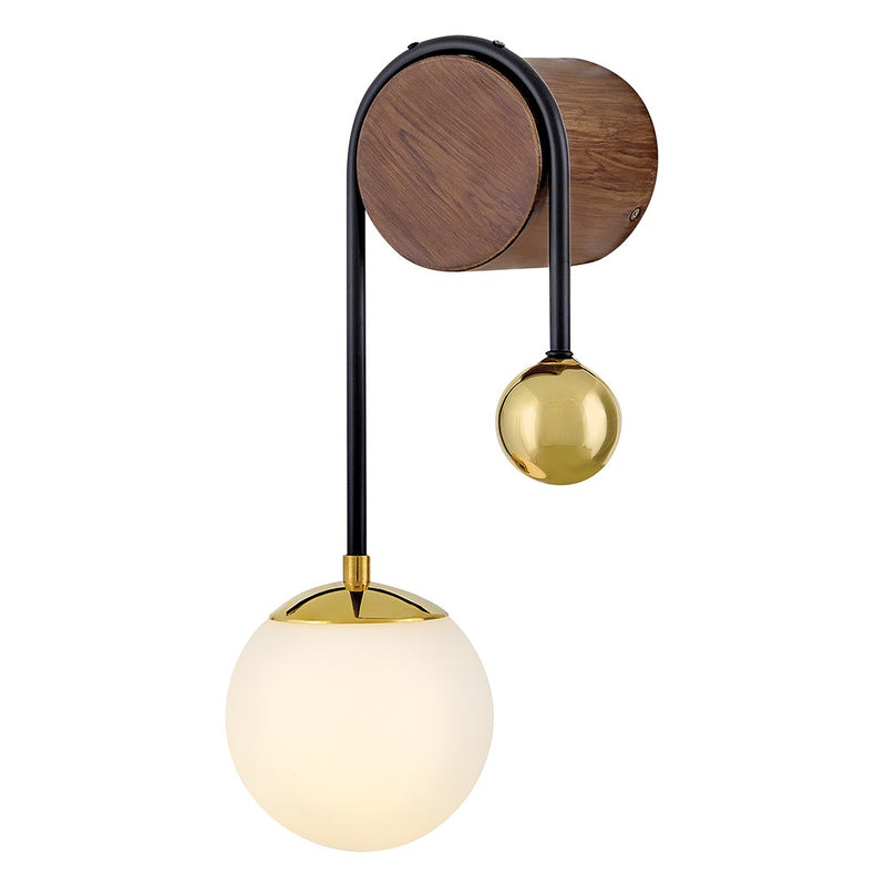 Lark 83570BBR LED Wall Sconce, Bright Brass