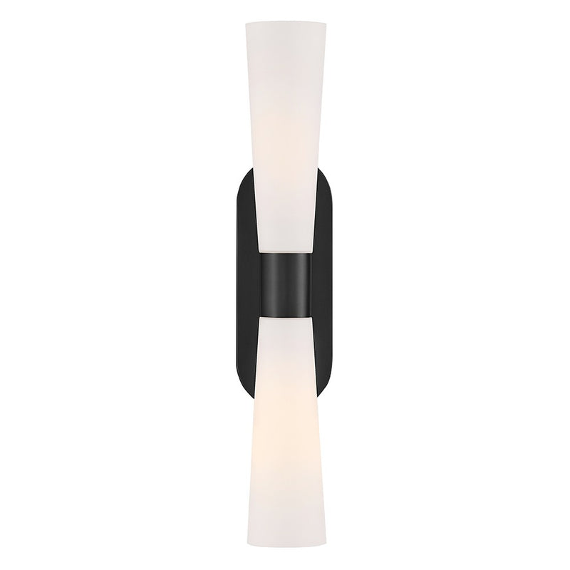 Lark 85632BK LED Wall Sconce, Black
