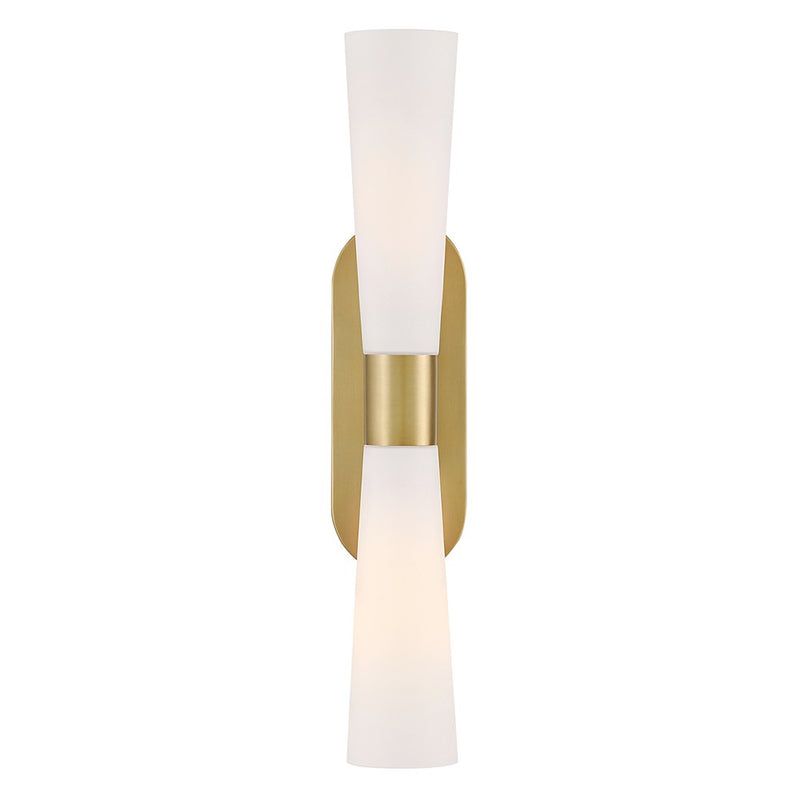 Lark 85632LCB LED Wall Sconce, Lacquered Brass