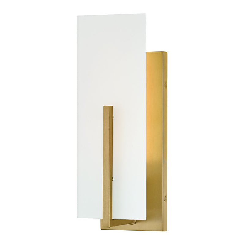 Lark 85640LCB LED Wall Sconce, Lacquered Brass