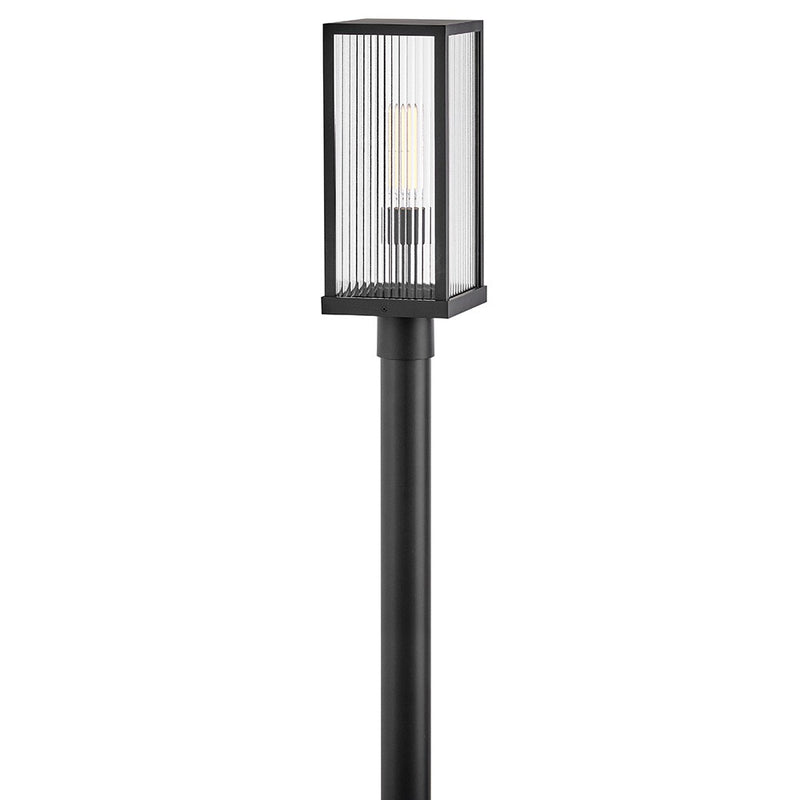 Hinkley 10601BK LED Post Mount, Black