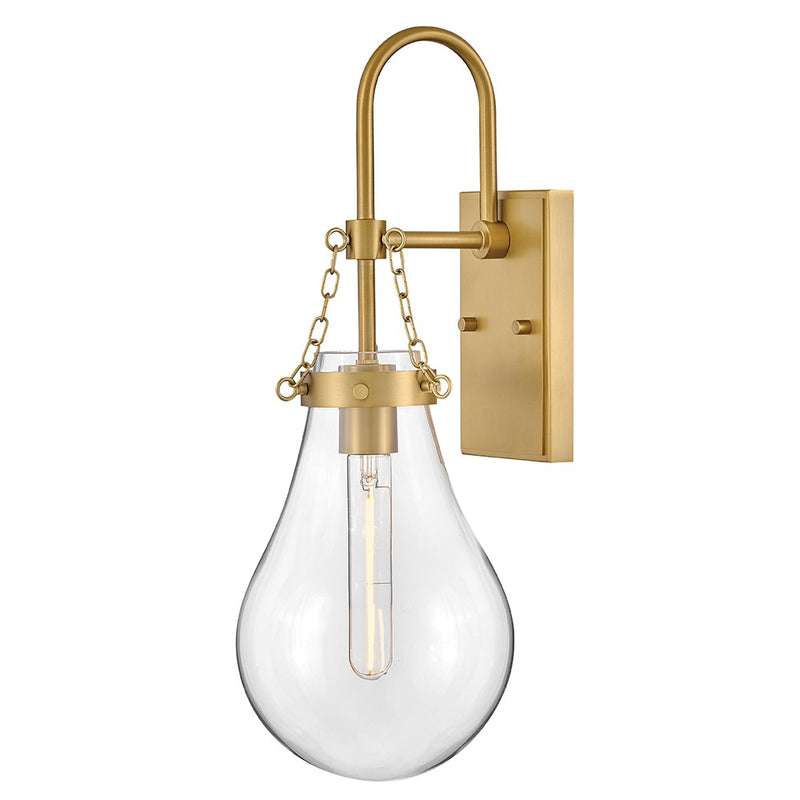 Hinkley 46050LCB LED Wall Sconce, Lacquered Brass