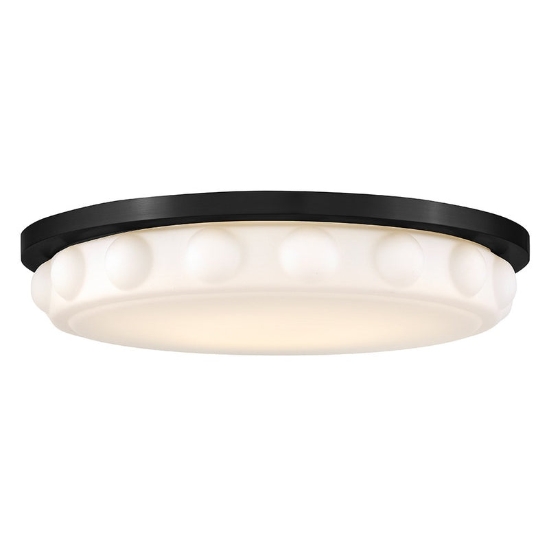 Hinkley 47603BK LED Flush Mount, Black