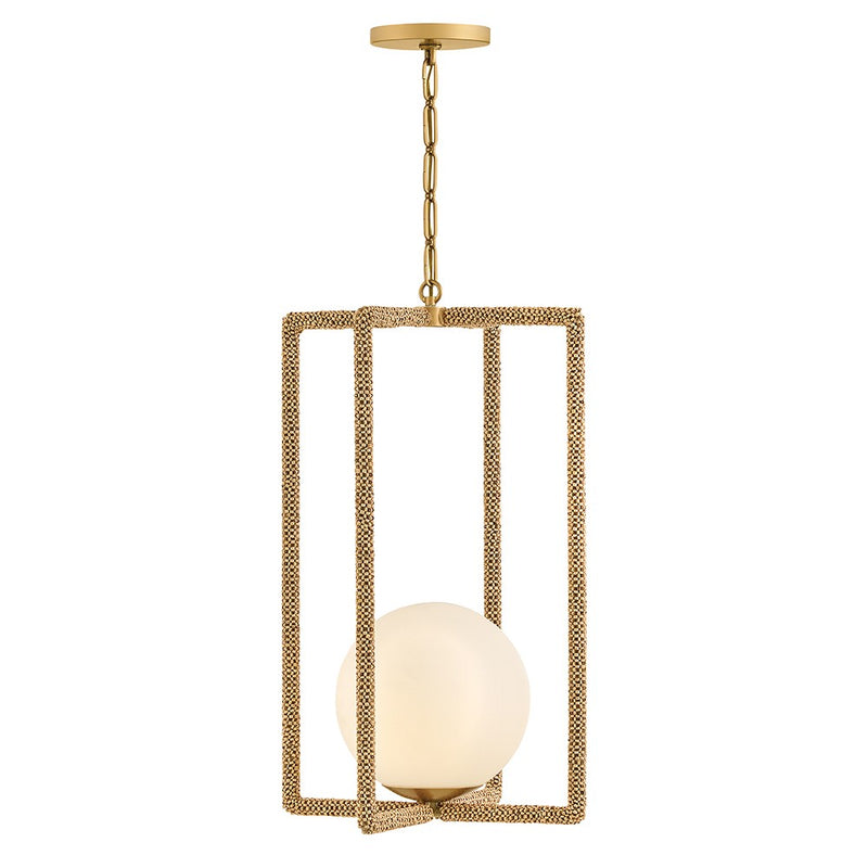 Hinkley 48517DXG LED Pendant, Deluxe Gold