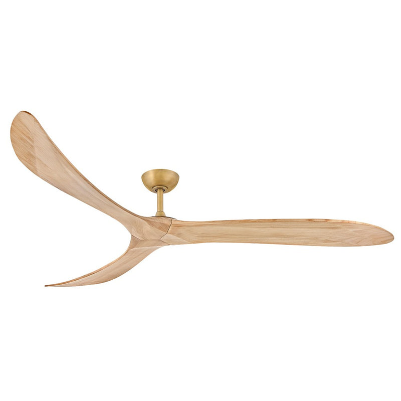 Hinkley 903880FHB-NDD 80"Ceiling Fan, Heritage Brass