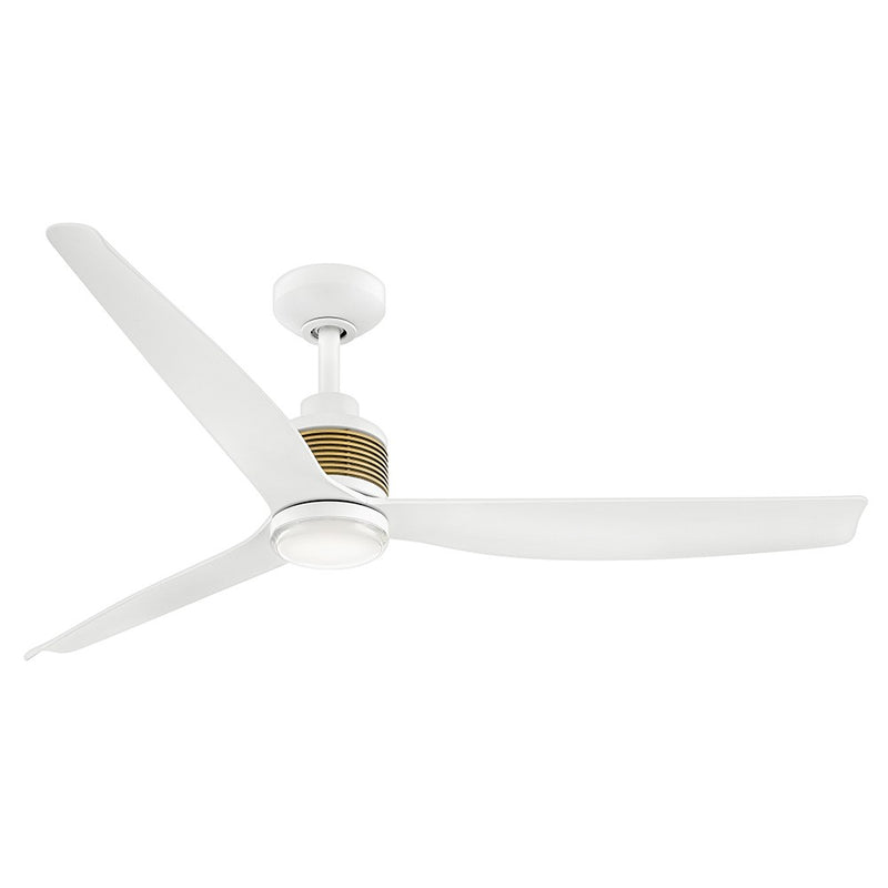 Hinkley 908052FMW-LDD 52"Ceiling Fan, Matte White