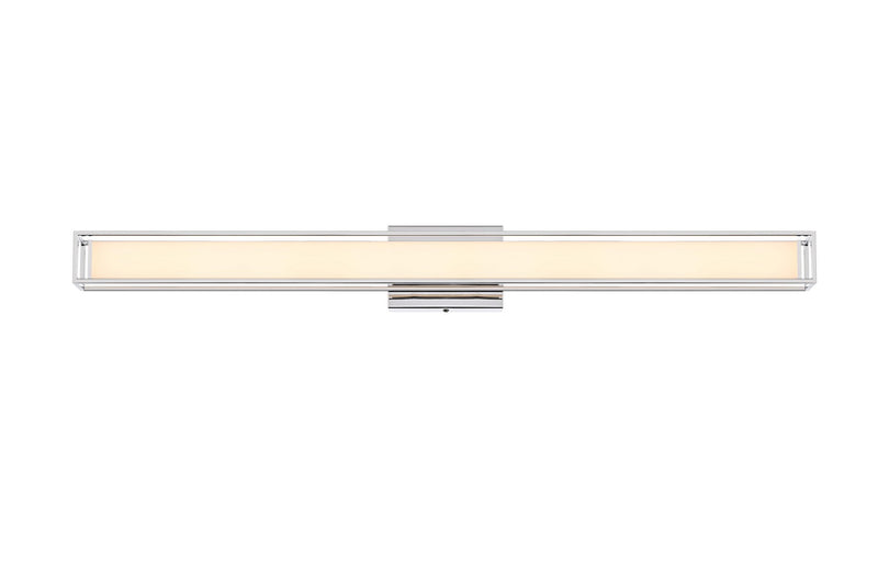 Elegant Lighting LD301W36C LED Wall Sconce, Chrome