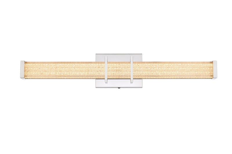 Elegant Lighting LD302W24C LED Wall Sconce, Chrome