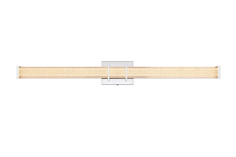 Elegant Lighting LD302W36C LED Wall Sconce, Chrome