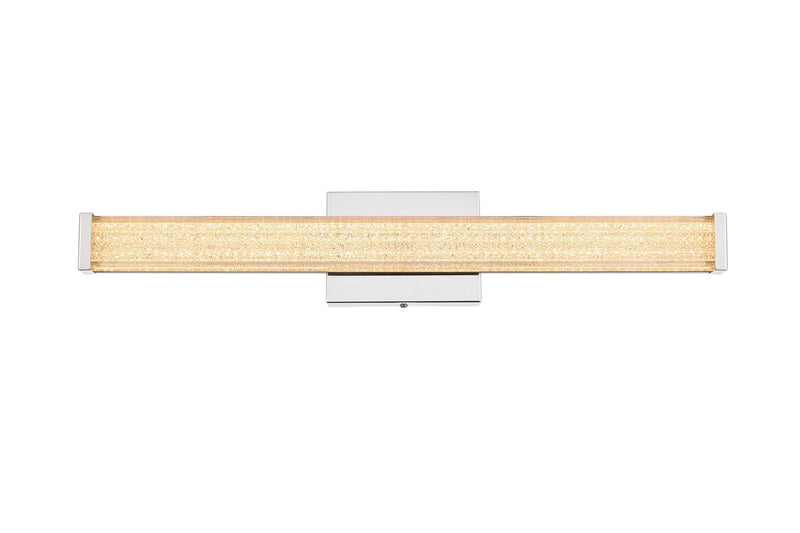 Elegant Lighting LD303W24C LED Wall Sconce, Chrome