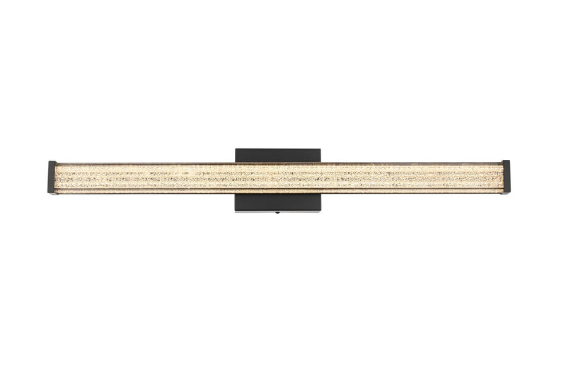 Elegant Lighting LD303W31BK LED Wall Sconce, Black