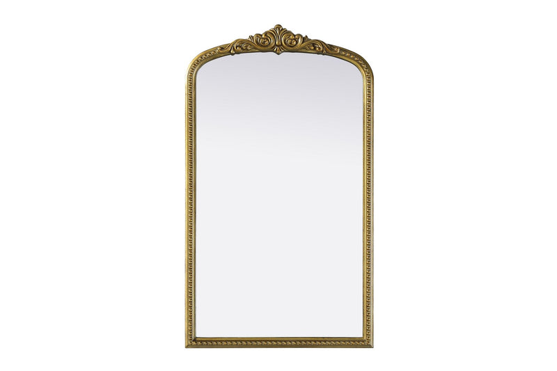Elegant Lighting MR7F2442AB Mirror, Antique Brass