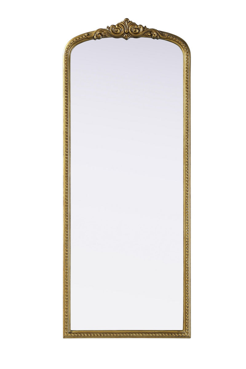 Elegant Lighting MR7F2460AB Mirror, Antique Brass