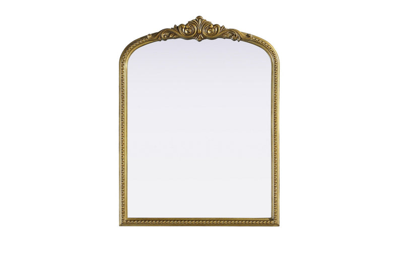 Elegant Lighting MR7F2736AB Mirror, Antique Brass