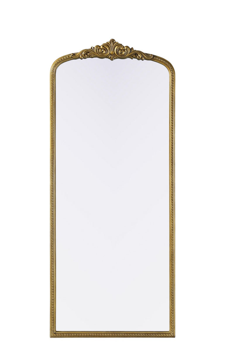 Elegant Lighting MR7F3072AB Mirror, Antique Brass