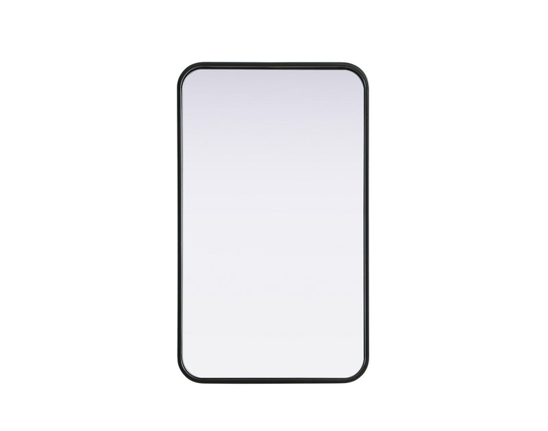 Elegant Lighting MR8A1830BLK Mirror, Black