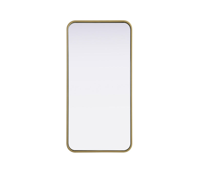 Elegant Lighting MR8A1836BRA Mirror, Brass