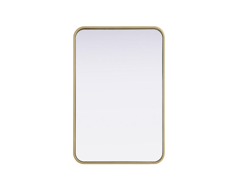 Elegant Lighting MR8A2030BRA Mirror, Brass