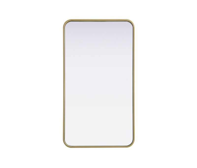 Elegant Lighting MR8A2036BRA Mirror, Brass