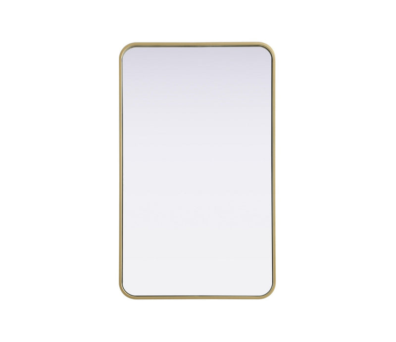Elegant Lighting MR8A2236BRA Mirror, Brass