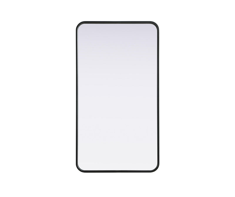 Elegant Lighting MR8A2240BLK Mirror, Black