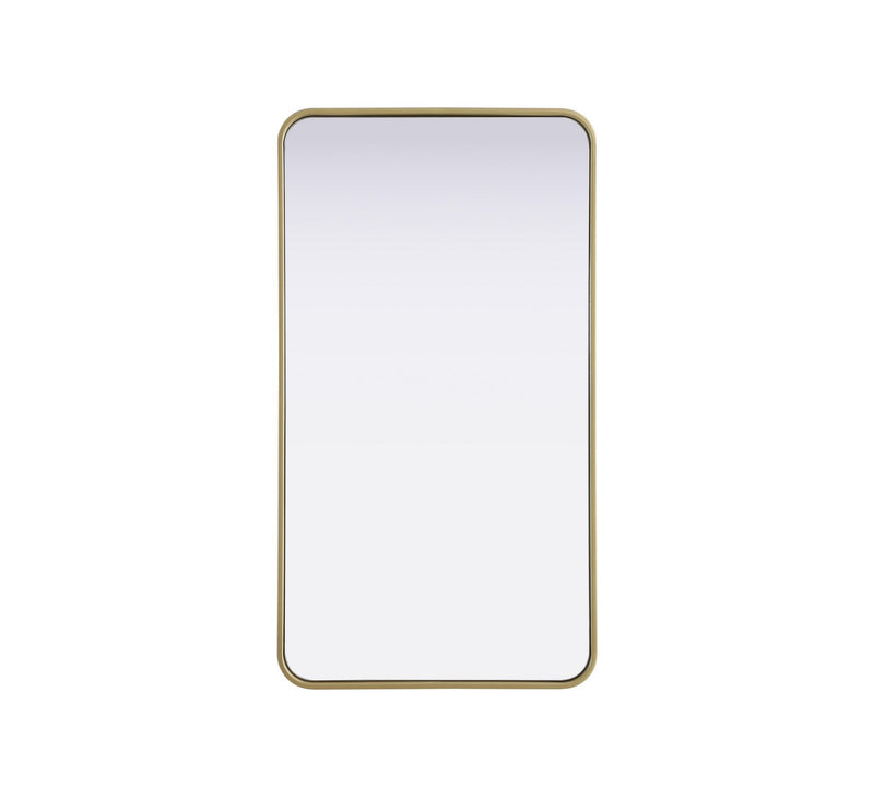 Elegant Lighting MR8A2240BRA Mirror, Brass