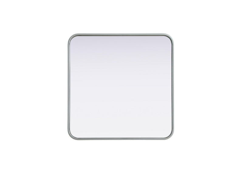 Elegant Lighting MR8A2424SIL Mirror, Silver