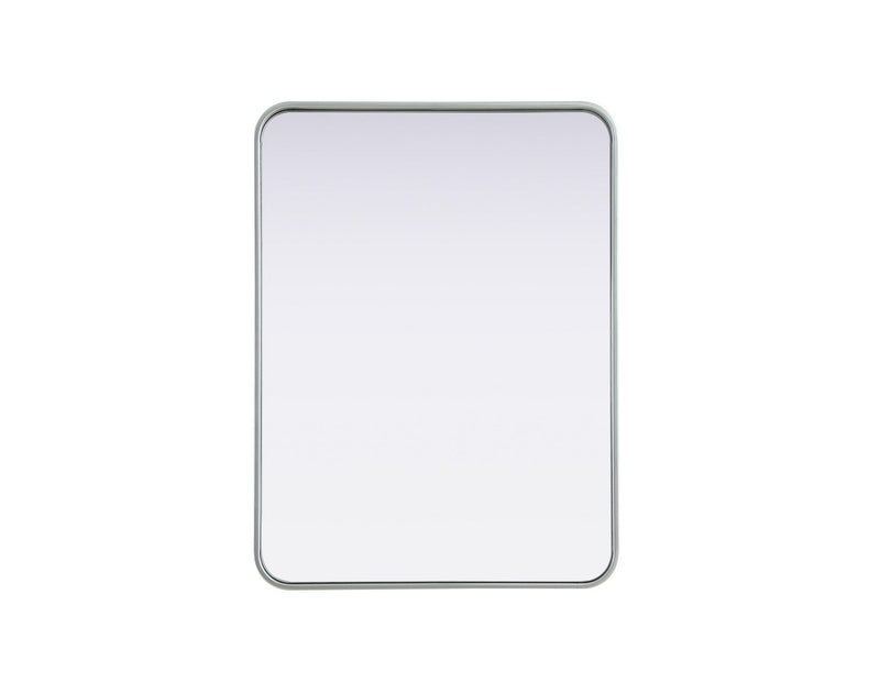 Elegant Lighting MR8A2432SIL Mirror, Silver