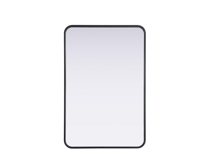 Elegant Lighting MR8A2436BLK Mirror, Black
