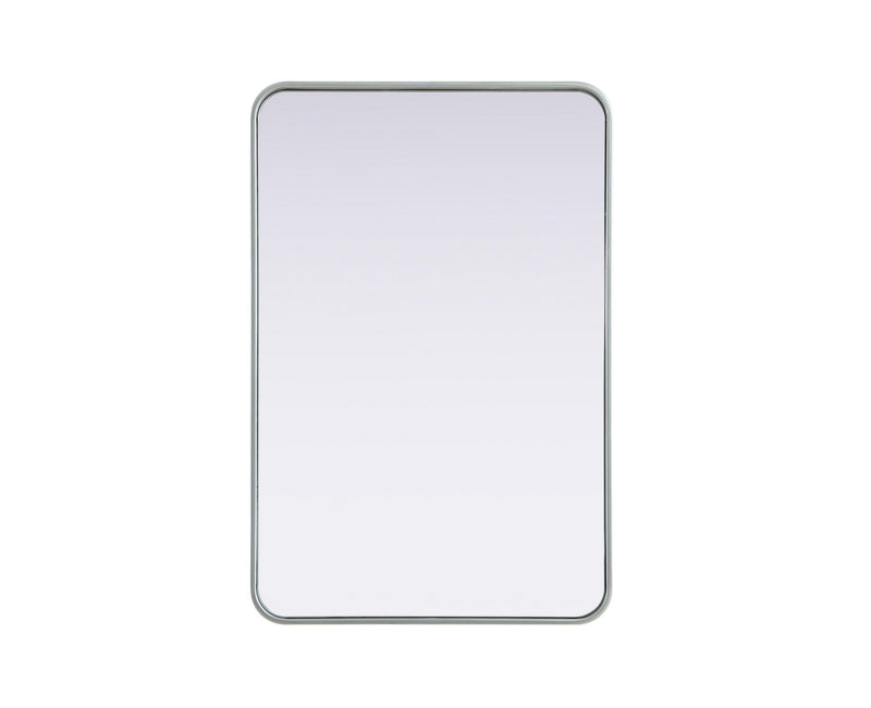 Elegant Lighting MR8A2436SIL Mirror, Silver