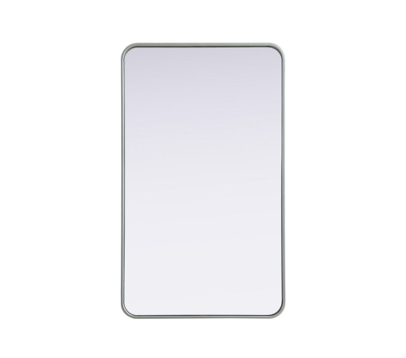 Elegant Lighting MR8A2440SIL Mirror, Silver