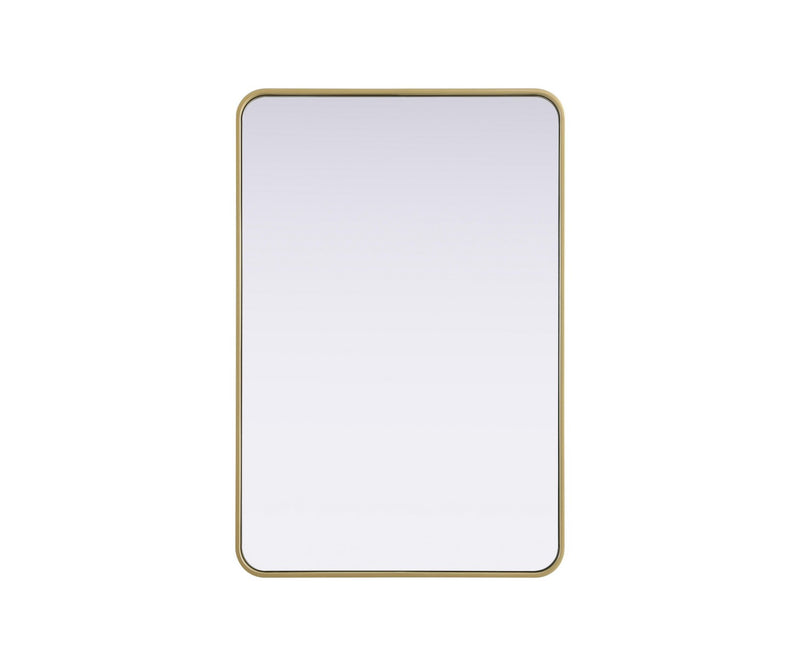 Elegant Lighting MR8A2740BRA Mirror, Brass