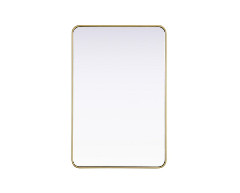 Elegant Lighting MR8A2842BRA Mirror, Brass