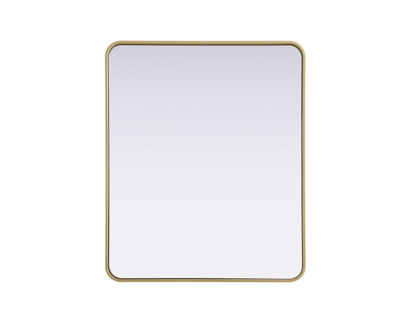 Elegant Lighting MR8A3036BRA Mirror, Brass