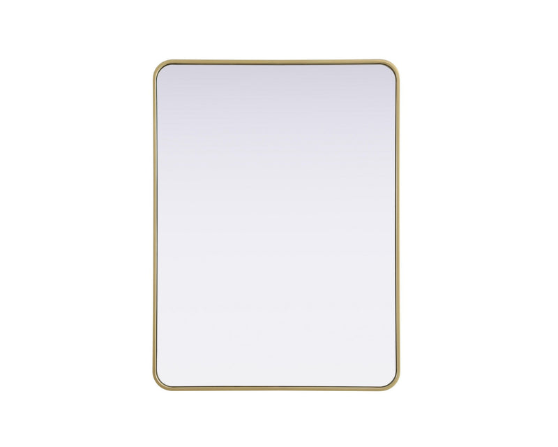 Elegant Lighting MR8A3040BRA Mirror, Brass
