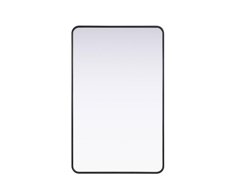Elegant Lighting MR8A3048BLK Mirror, Black