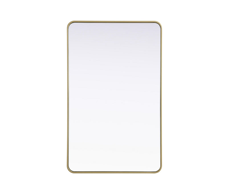 Elegant Lighting MR8A3048BRA Mirror, Brass