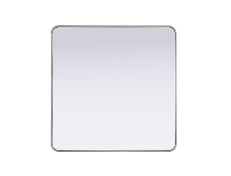 Elegant Lighting MR8A3636SIL Mirror, Silver