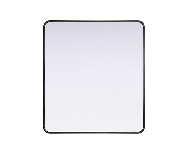 Elegant Lighting MR8A3640BLK Mirror, Black