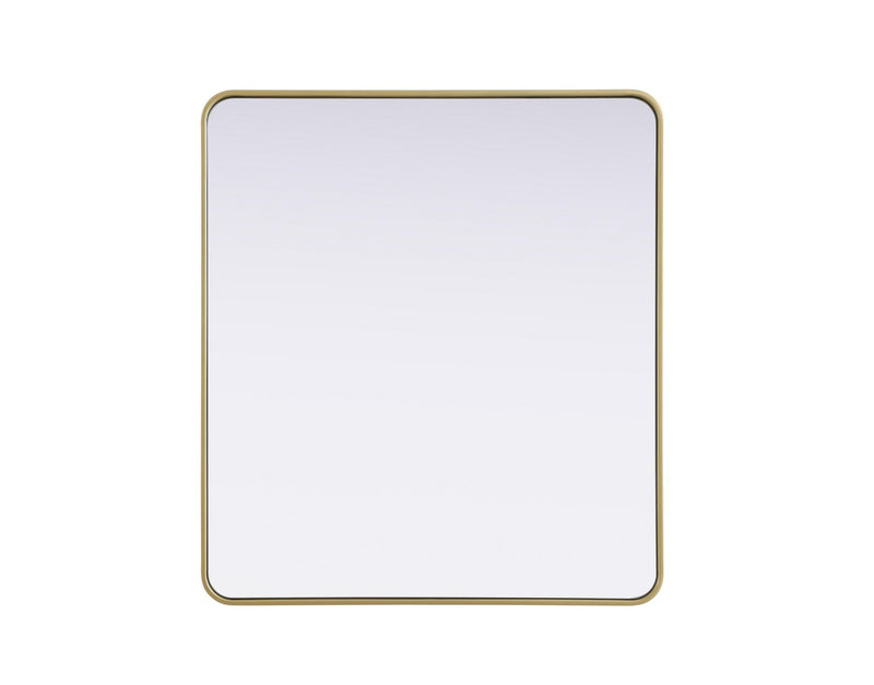 Elegant Lighting MR8A3640BRA Mirror, Brass