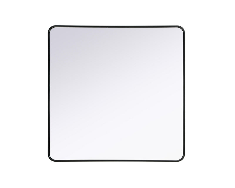 Elegant Lighting MR8A4242BLK Mirror, Black
