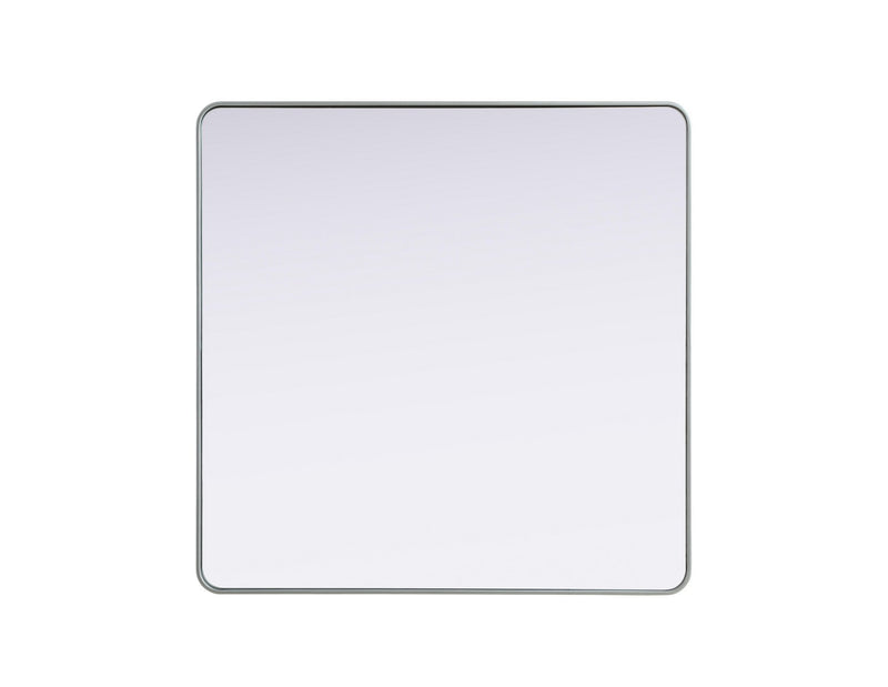 Elegant Lighting MR8A4848SIL Mirror, Silver