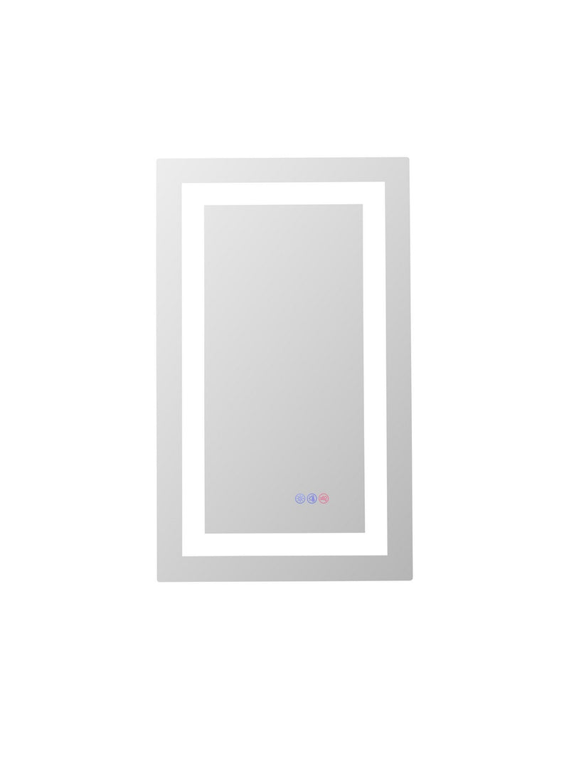 Elegant Lighting MRE81830 LED Mirror, white