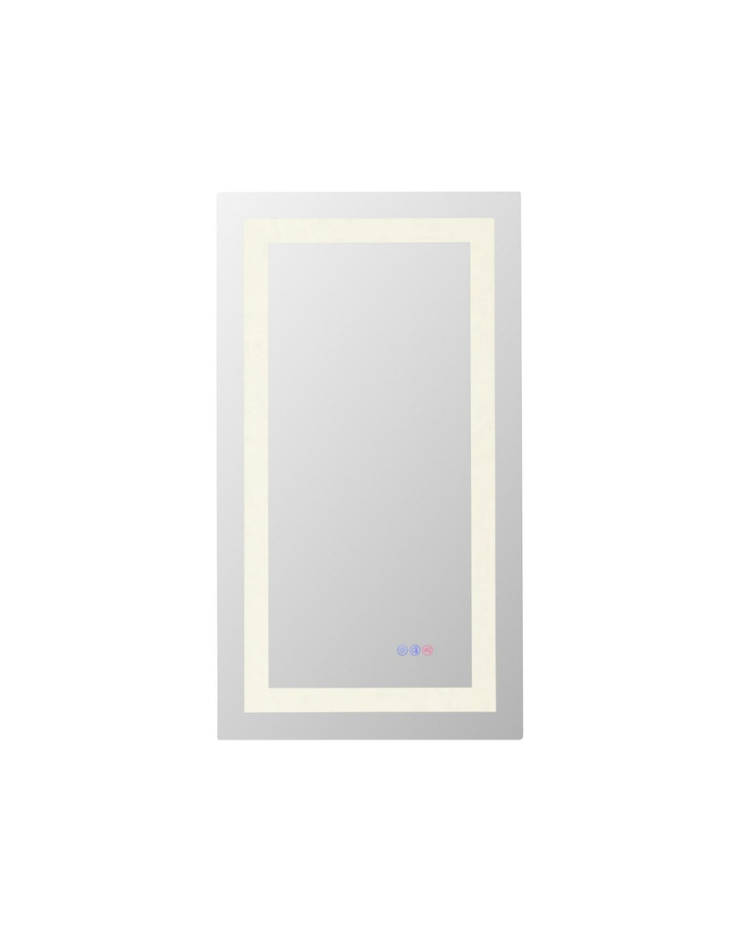 Elegant Lighting MRE82036 LED Mirror, white