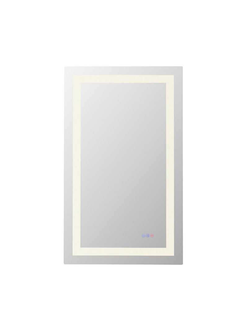 Elegant Lighting MRE82440 LED Mirror, white